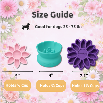 Flower Bundle - Beautiful spring-inspired bones that actually calm your dog