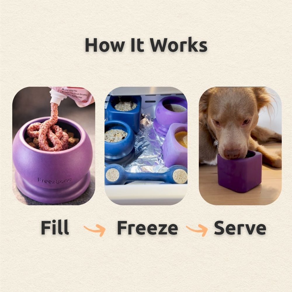 Bone Refills Dog Meat 90 Grams (4 Pack)®