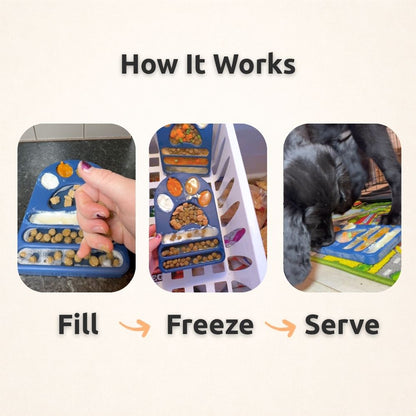 FreezPaw Mat -  Calming Slow Feeder