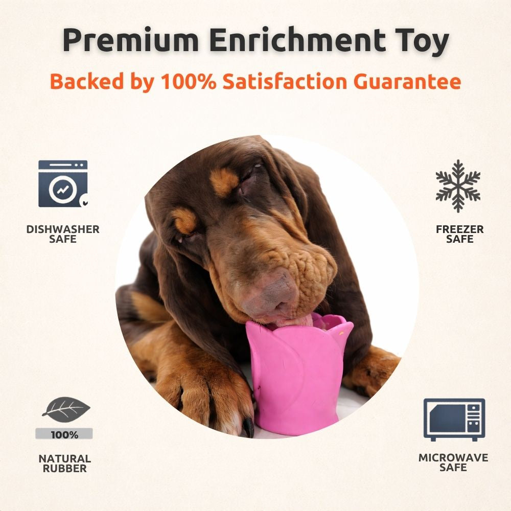 FreezRose – Frozen Dog Enrichment Toy