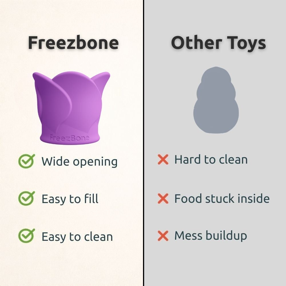 FreezRose – Frozen Dog Enrichment Toy