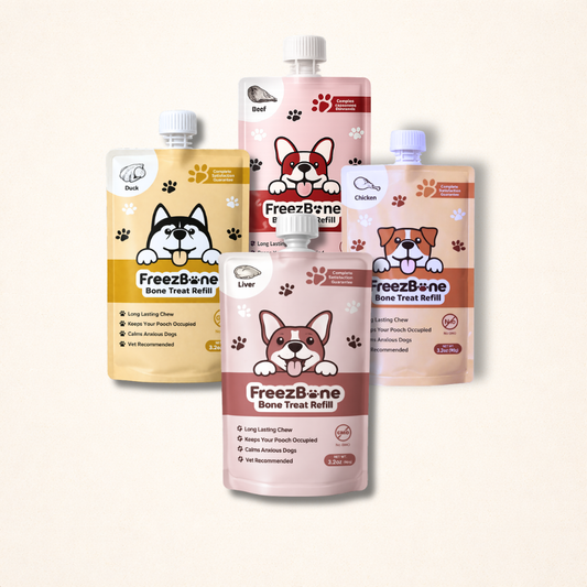 Bone Refills Dog Meat 90 Grams (4 Pack)®